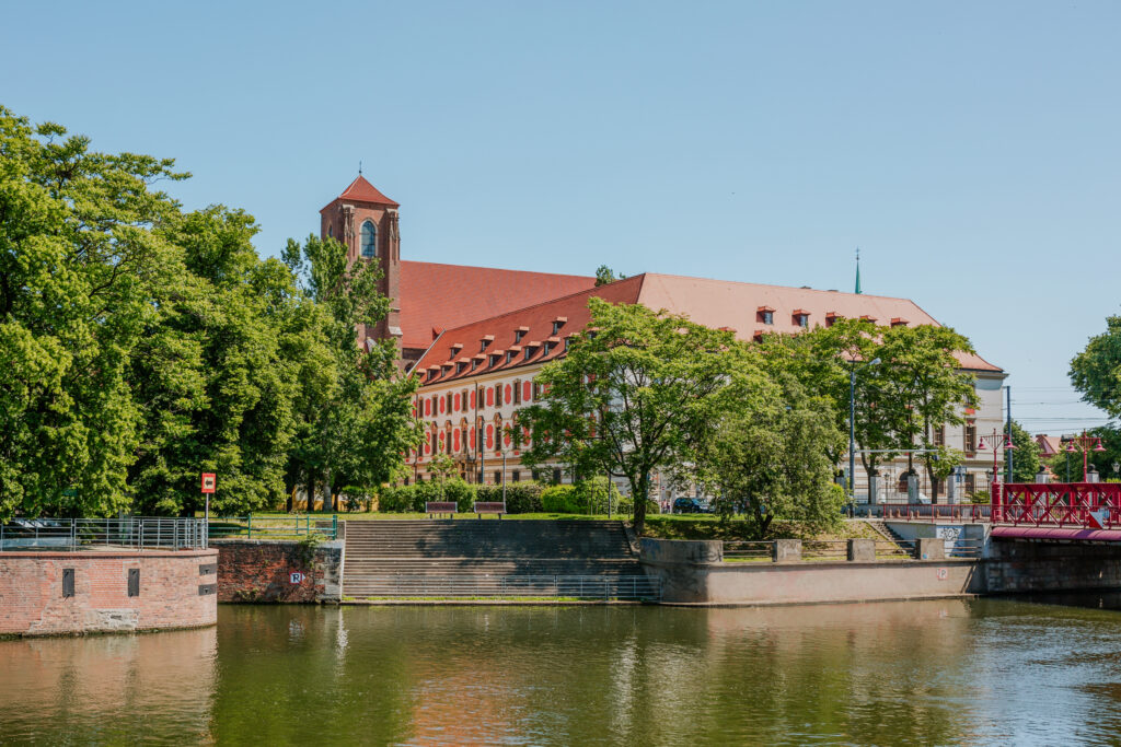 widok na rzekę